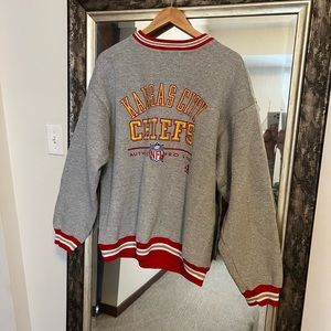 Vintage Kansas City chiefs crew neck sweatshirt